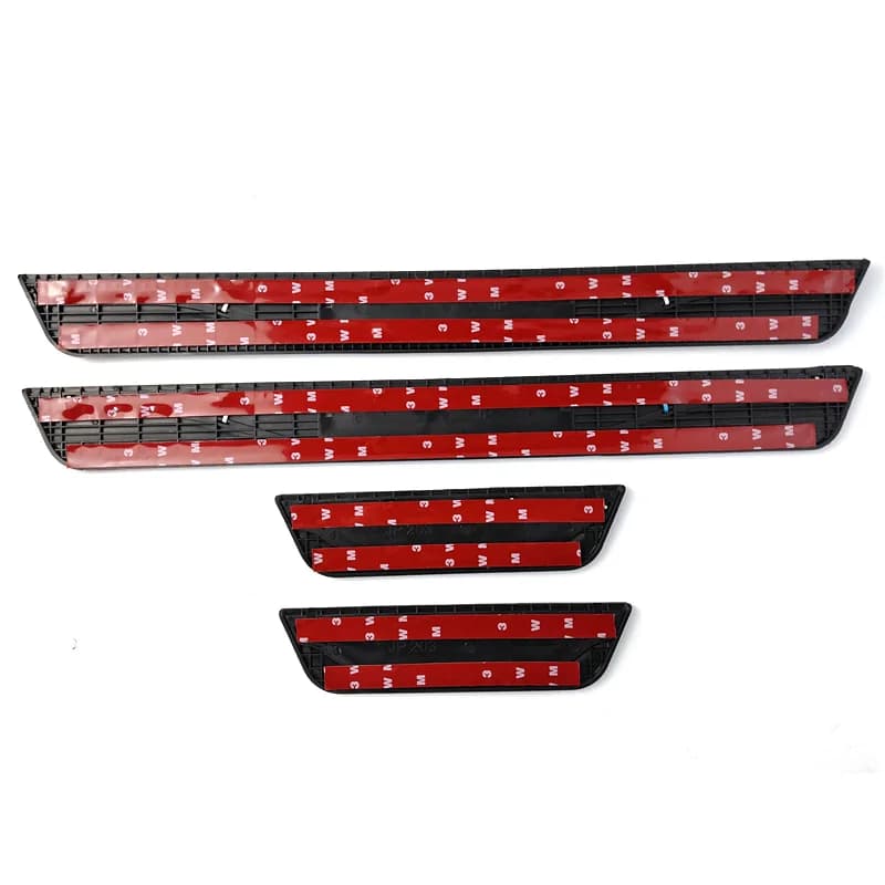 4 pièces/lot ABS acier inoxydable pour 2017-2023 KIA STONIC YB seuil de porte pédale bienvenue plaqu