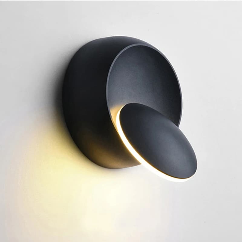 5W LED lampes murales modernes 350 degrés rotatif lampe appliques murales utilisation pour salon cha