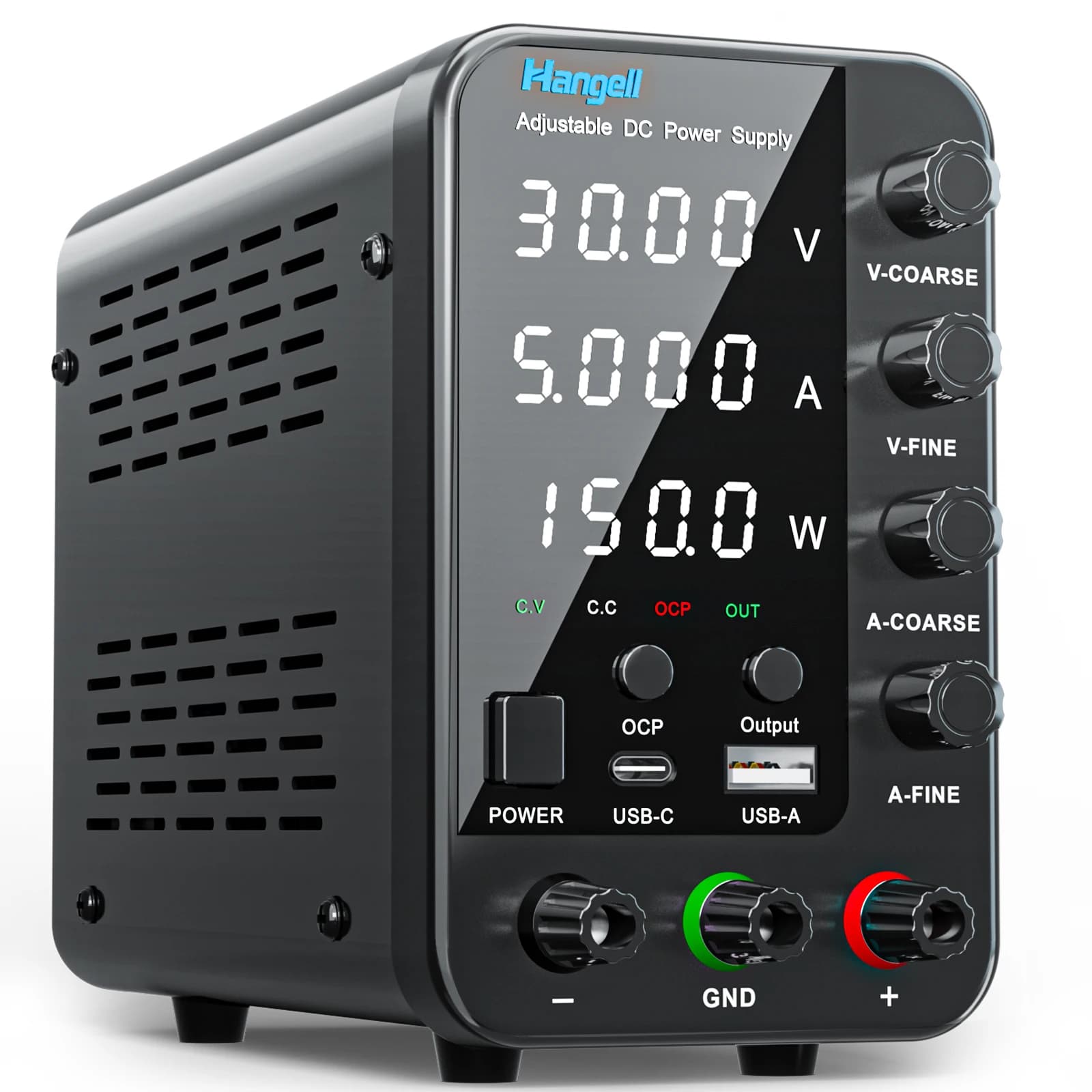 Alimentation de laboratoire cc 30V 60V 120V, régulateur de tension réglable, alimentation à découpag