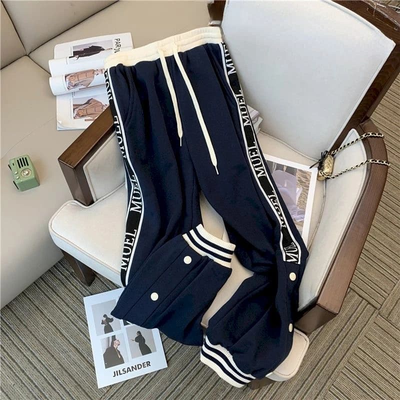 Ensemble cardigan et pantalon de survêtement pour femme, veste sweat-shirt, olympiques deux pièces, 