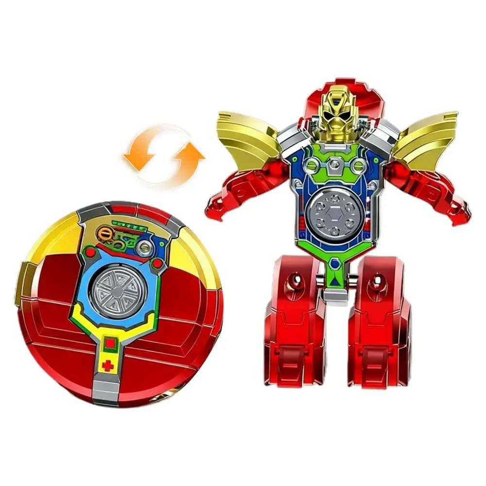 Jouets Fidget Spinners Transformables, Gyroscope Rotatif, Modèle de Robot Déformable, Ornements, Pet