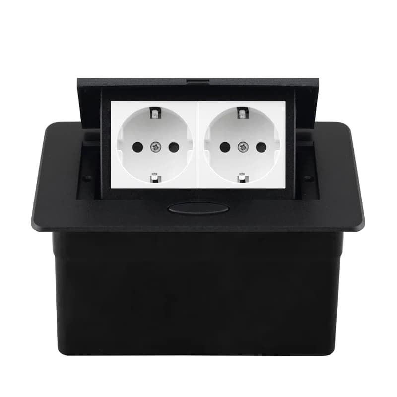Prise de Table prise ue avec prise USB Type C dans le comptoir prise Pop-Up prise de bureau couvercl