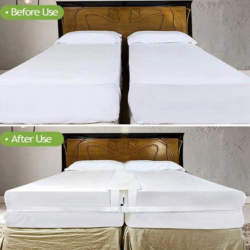 Connecteur de matelas réglable pour lit double, pont de lit, kit de convertisseur, remplissage d'esp