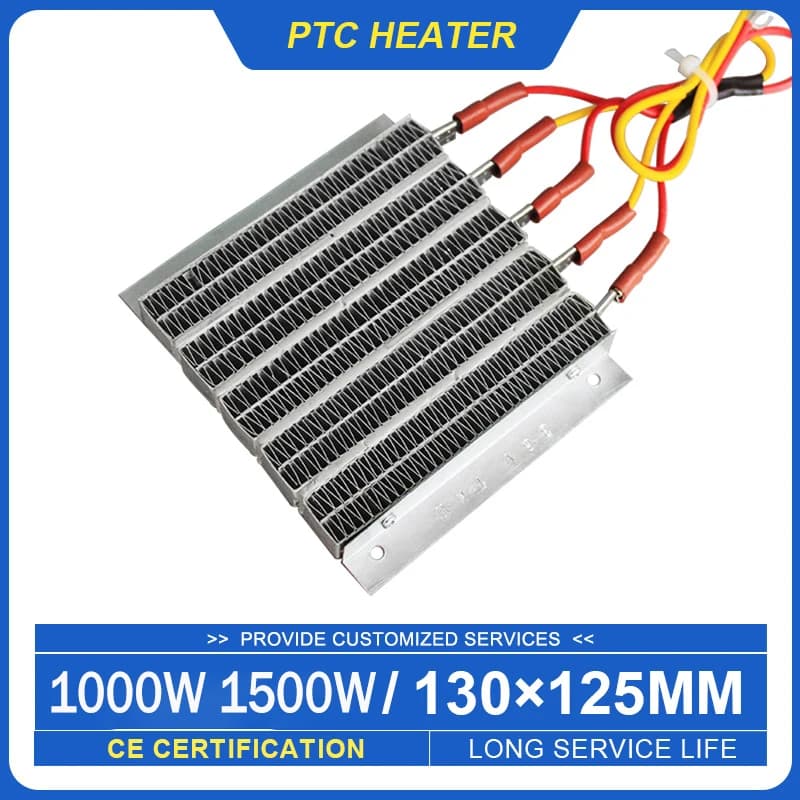 220V 36V 48V 60V 1000W 1500W fabricants de chauffage PTC vente directe élément chauffant de chauffag