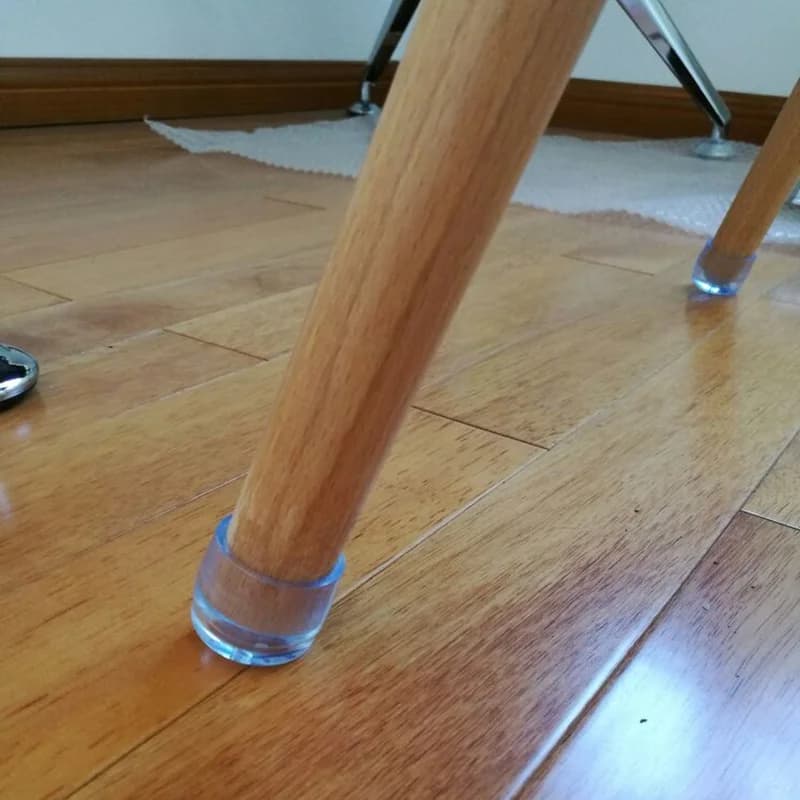 Polymères de table en caoutchouc pour meubles, capuchon de protection anti-rayures en silicone, pied