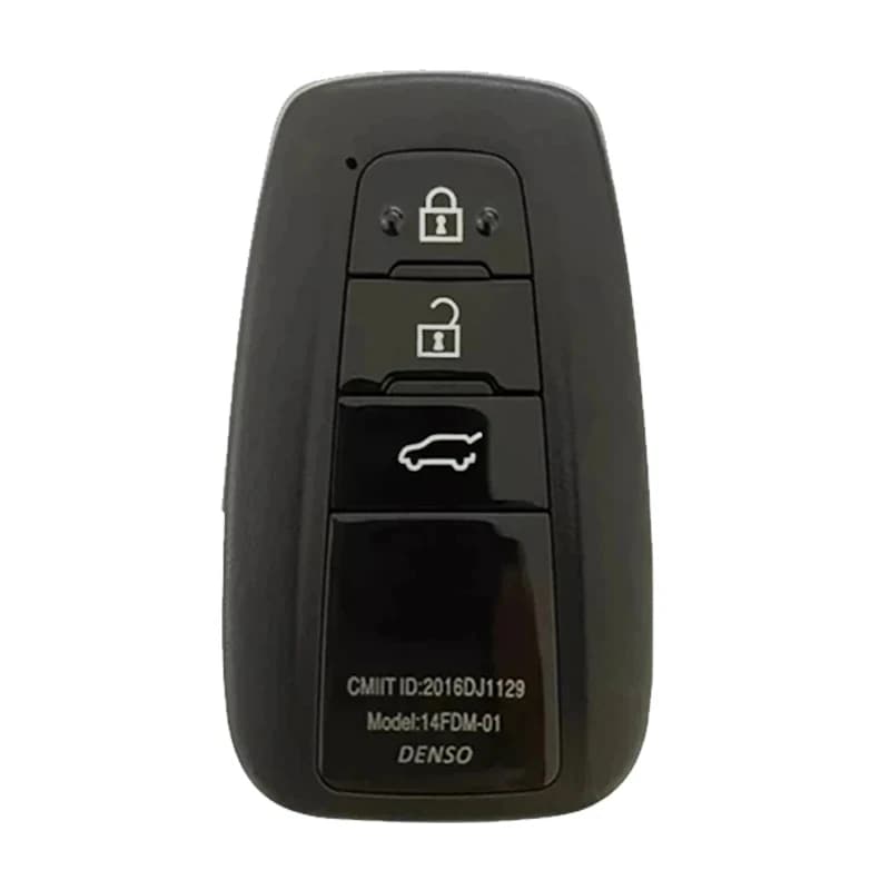 EllYECU-Clé à puce intelligente pour Toyota CorTrust2019, B2U2K2R, 3 boutons, 2020, 2021, 2022, 433M