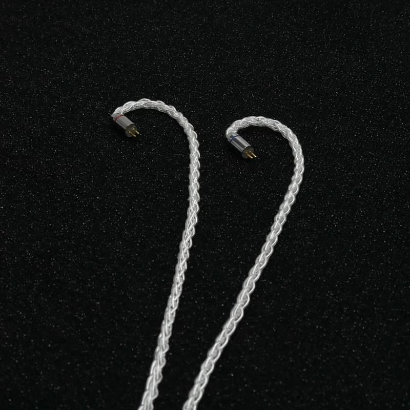 XINHS-Câble d'équilibre pour casque en argent pur haute pureté, câble de mise à niveau, HS58, 12 cœu