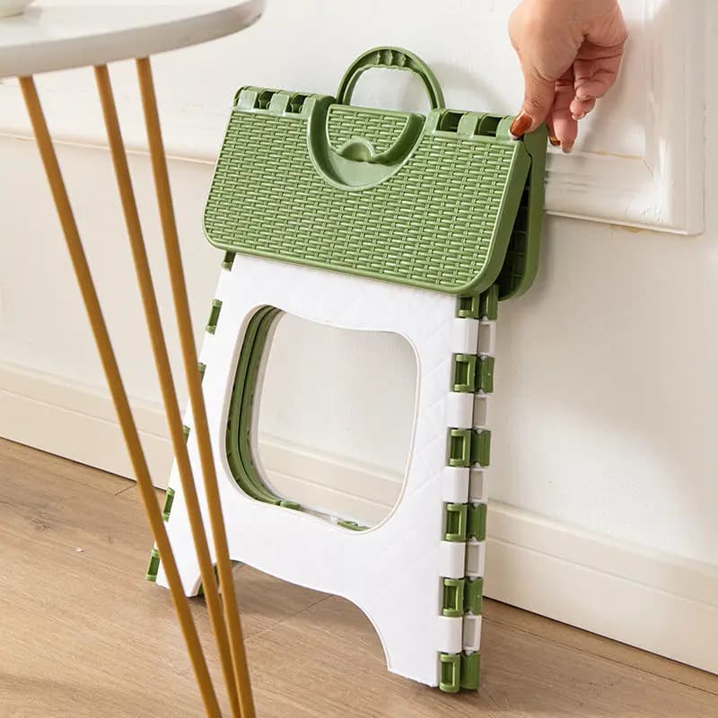 Tabouret de pêche en plastique épais et pliant, Mini chaise d'extérieur Portable pour adultes et enf