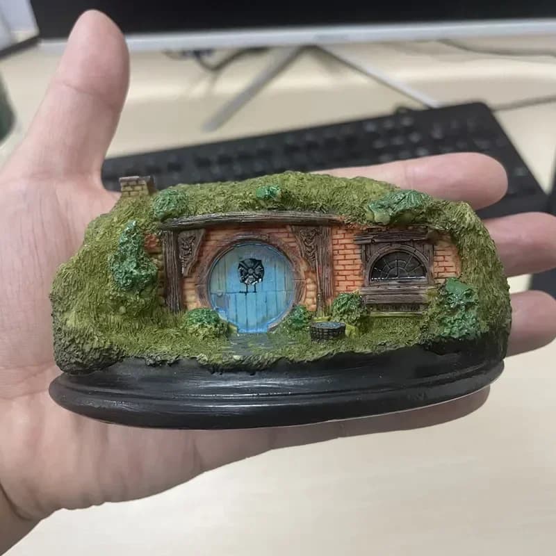 VIP haute qualité coup de couteau Hobbiton Bathilda NO.26 figurines de maison statue en résine jouet