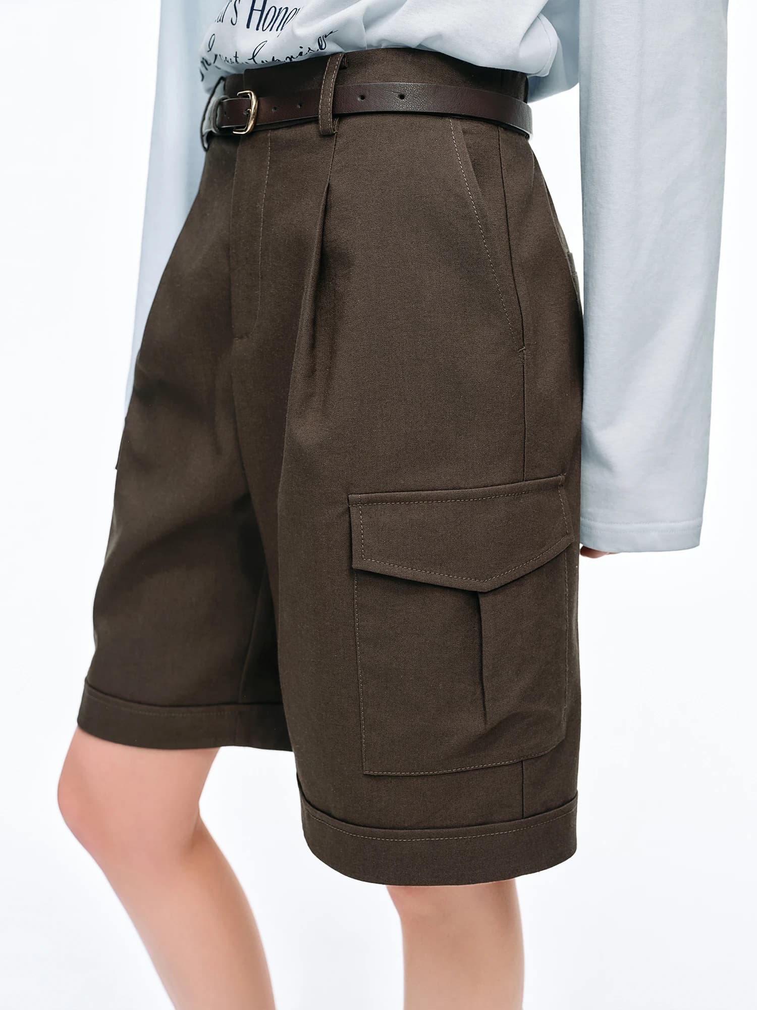 Pantalon Capri et Short Décontracté Ample DUSHU pour Femme, Style Montagne, Collection Printemps/Été
