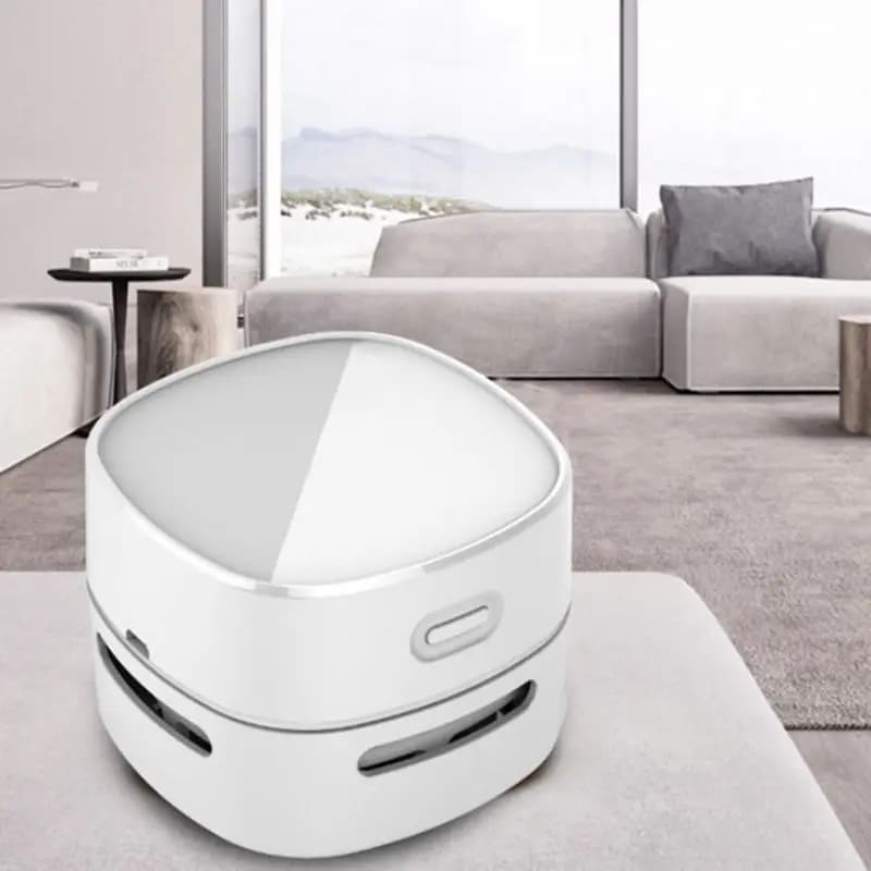 Aspirateur de bureau Portable sans fil, Mini aspirateur de bureau, poussière, balayeuse de Table de 
