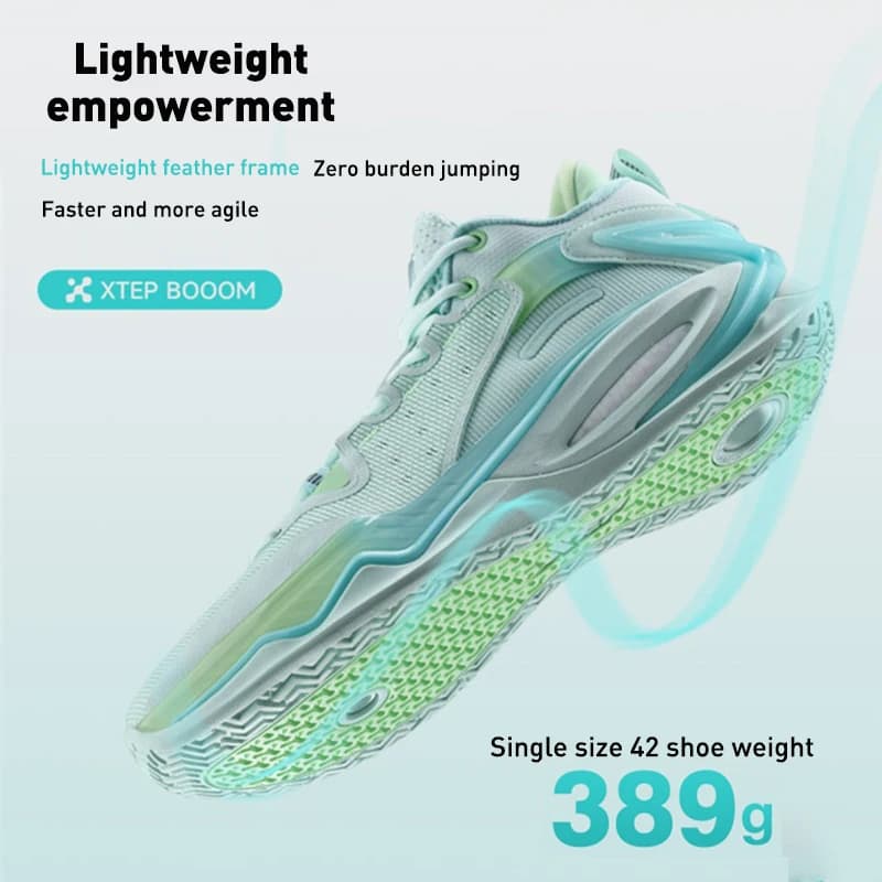 Xtep Light Attack 2.0 V3 chaussures de basket-ball pour hommes printemps résistant à l'usure hommes 