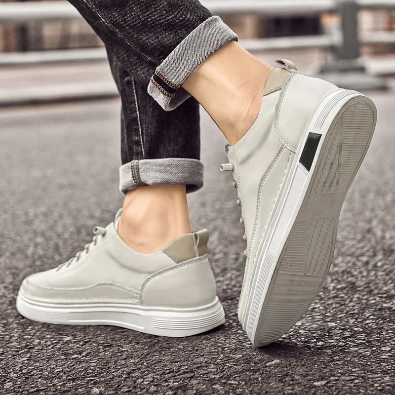 Homme ascenseur baskets hommes Booster chaussures ascenseur hauteur augmenter semelle intérieure 5cm