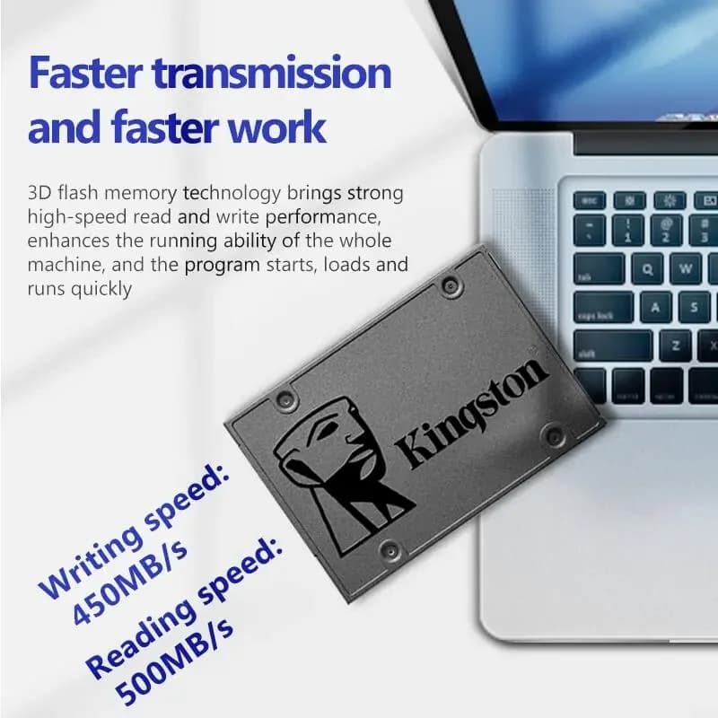 Kingston-Disque dur interne SSD, SATA III, 960 pouces, pour ordinateur portable et de bureau, A400, 