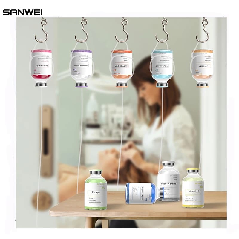 Sanendisalmon – sérum pour le visage, Kit de démarrage Dermapen, exosomes PDRN, vitamine, acide hyal