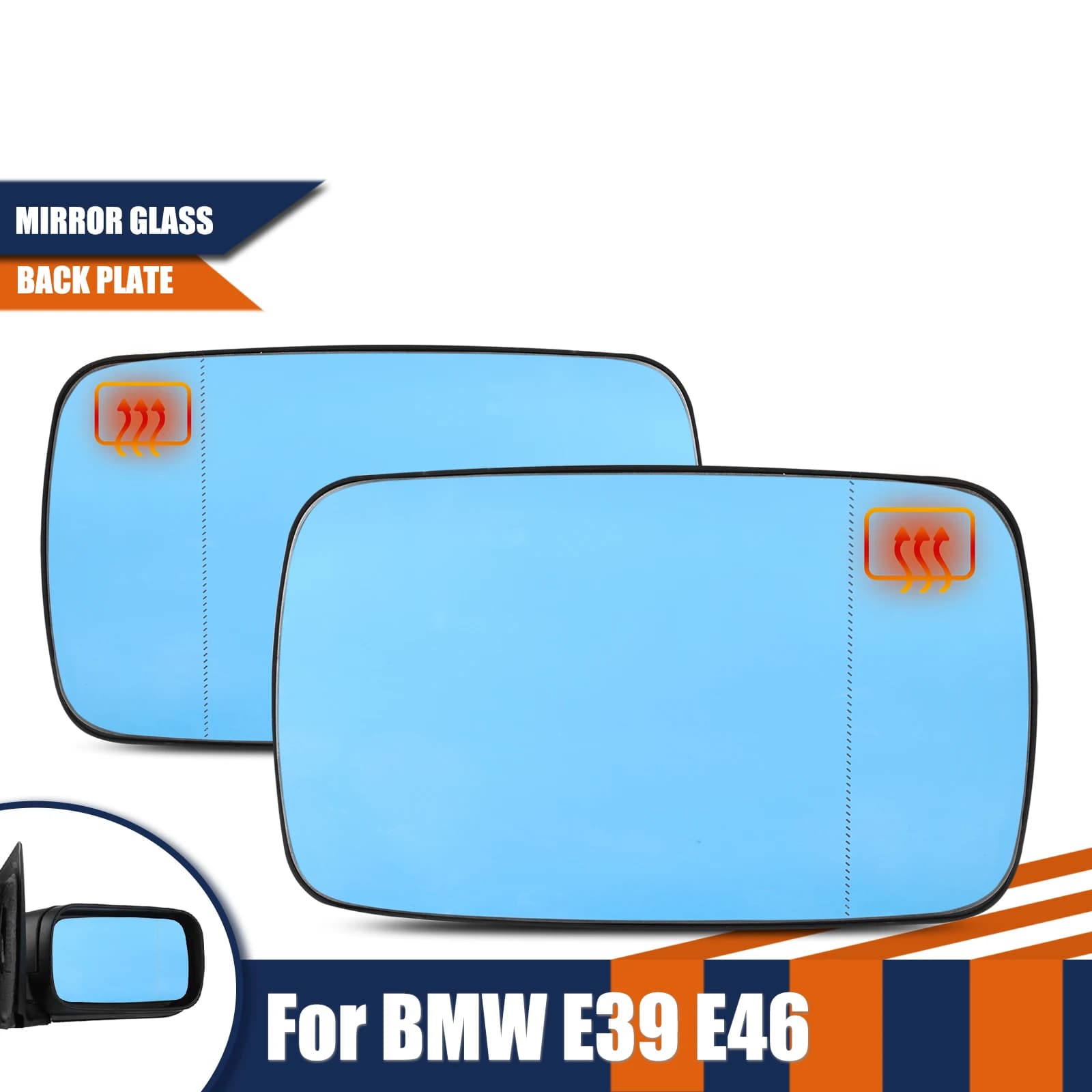 Pour BMW série 3 5 E39 E46 320i 330i 325 525i 1997 - 2005 porte gauche droite aile latérale verre ch