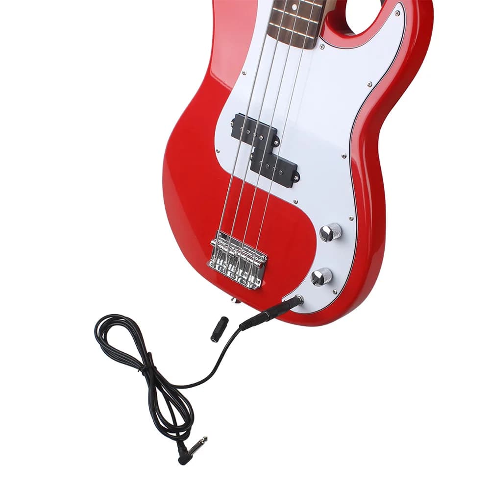 Câble de guitare 3m Câble de Raccordement pour Guitare Électrique Basse Clavier Instrument Réduction