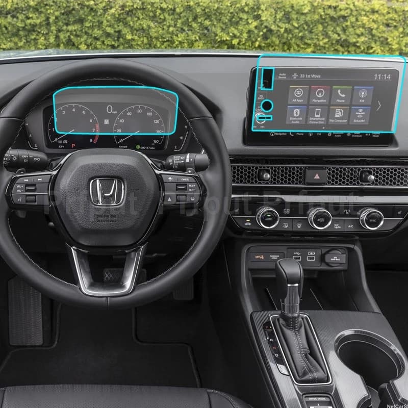 Film de protection en TPU pour écran de navigation GPS, pour Honda 11 génération Civic 2021 2022, pr