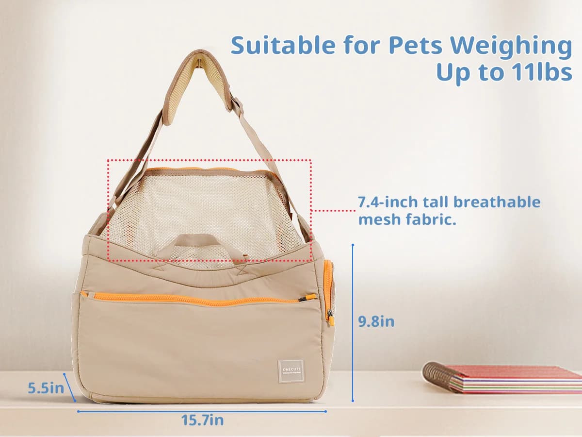 Sac à dos pliable pour animaux de compagnie, pour petits et moyens chiens, sac de voyage pour chiens