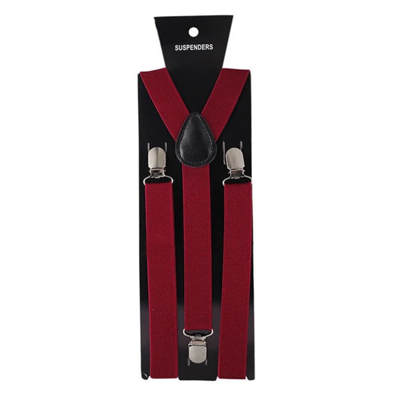 Bretelles pour hommes pantalons vêtements adulte jarretelles homme chemise robe femmes fête de maria