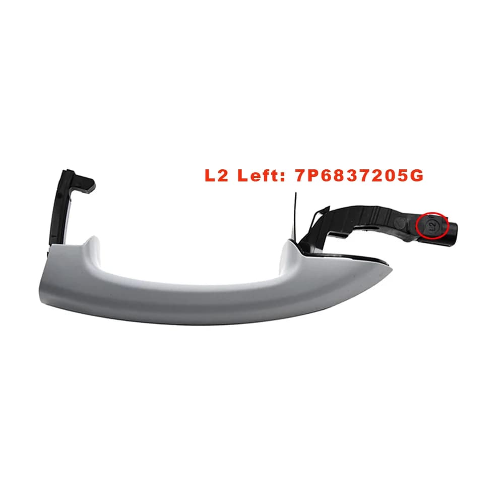 Nouvelle poignée de porte extérieure gauche ou droite grise 7P6837205G 7P6837206G pour VW Touareg 7P