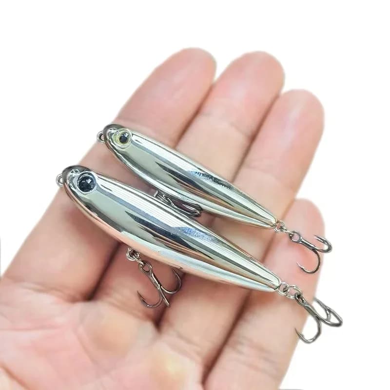 OUTKIT leurre de pêche crayon flottant StickBait leurre 4.5/2.8g Wobblers Topwater manivelle leurres
