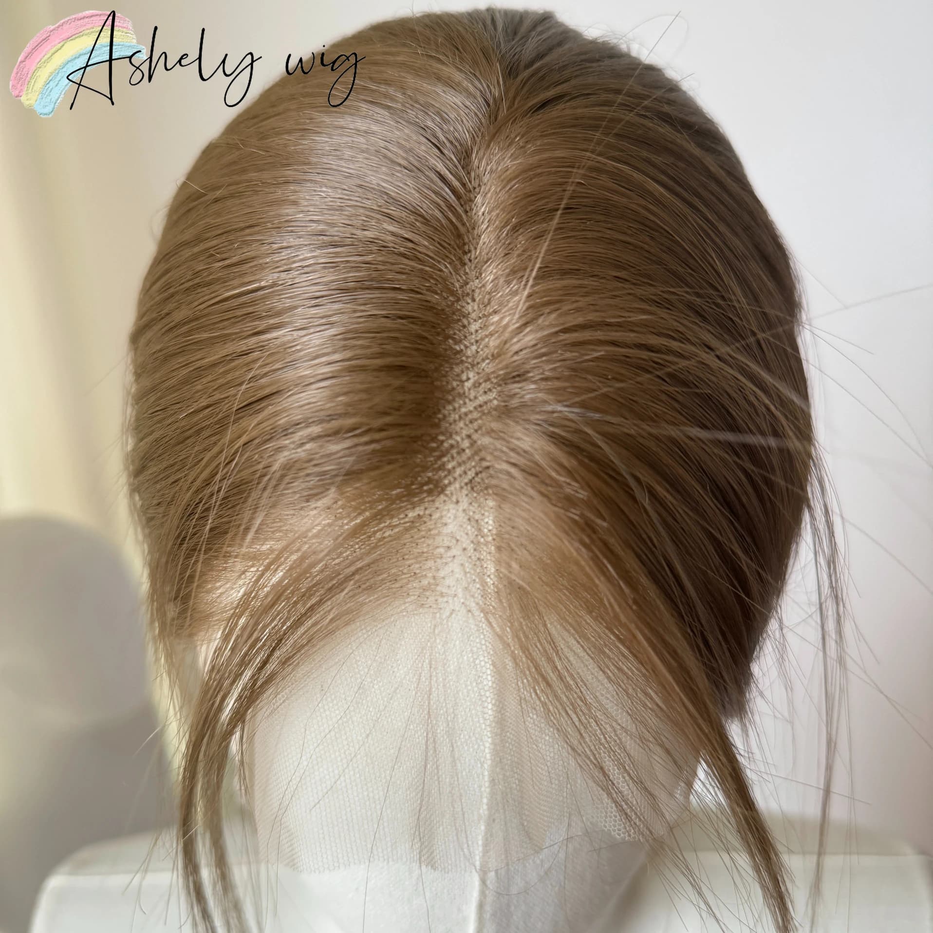 Perruque avant en dentelle brune pour femme, cheveux longs et raides, haute qualité, degré de chaleu