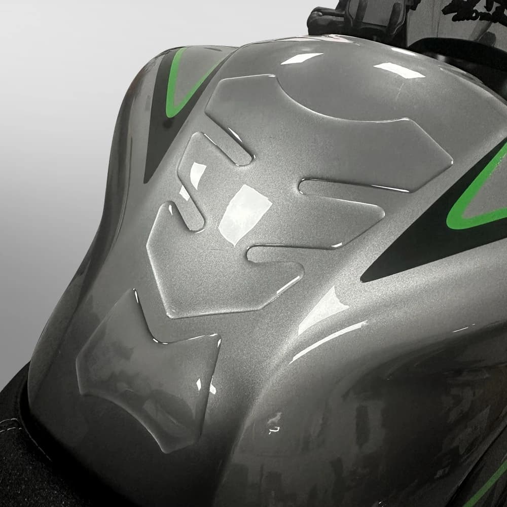 Protection transparente de tampon de réservoir de moto universelle pour Kawasaki Honda Yamaha Suzuki