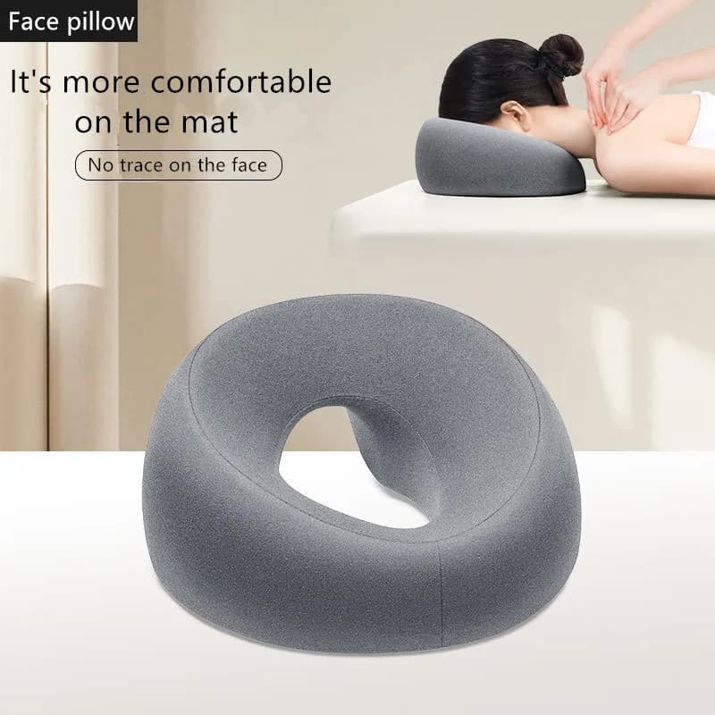 Oreiller ergonomique en mousse à mémoire de forme, respirant, repose-tête, Massage corporel, repose-