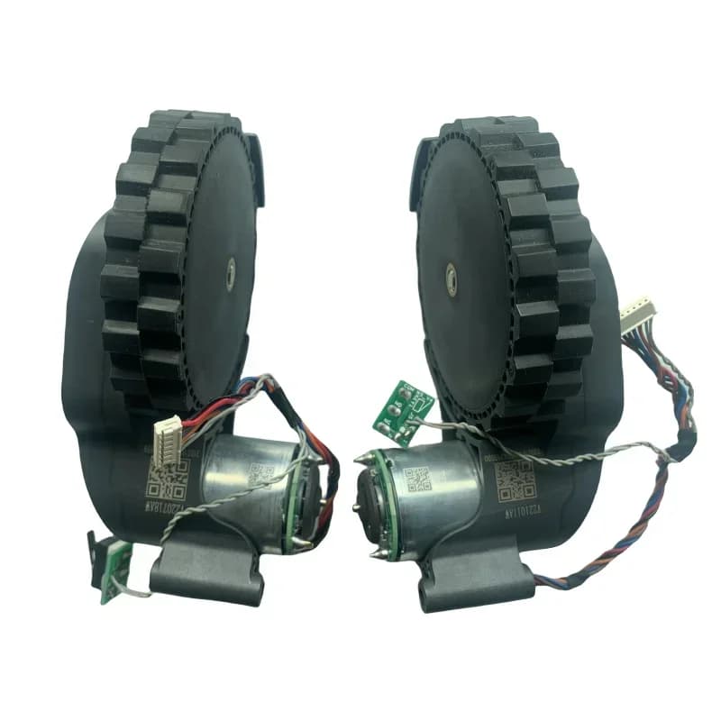 Accessoires pour aspirateur Roborock S5 MAX/ S6 MaxV/S6 Pure/S7 Pro/ E4, roues droites et gauches