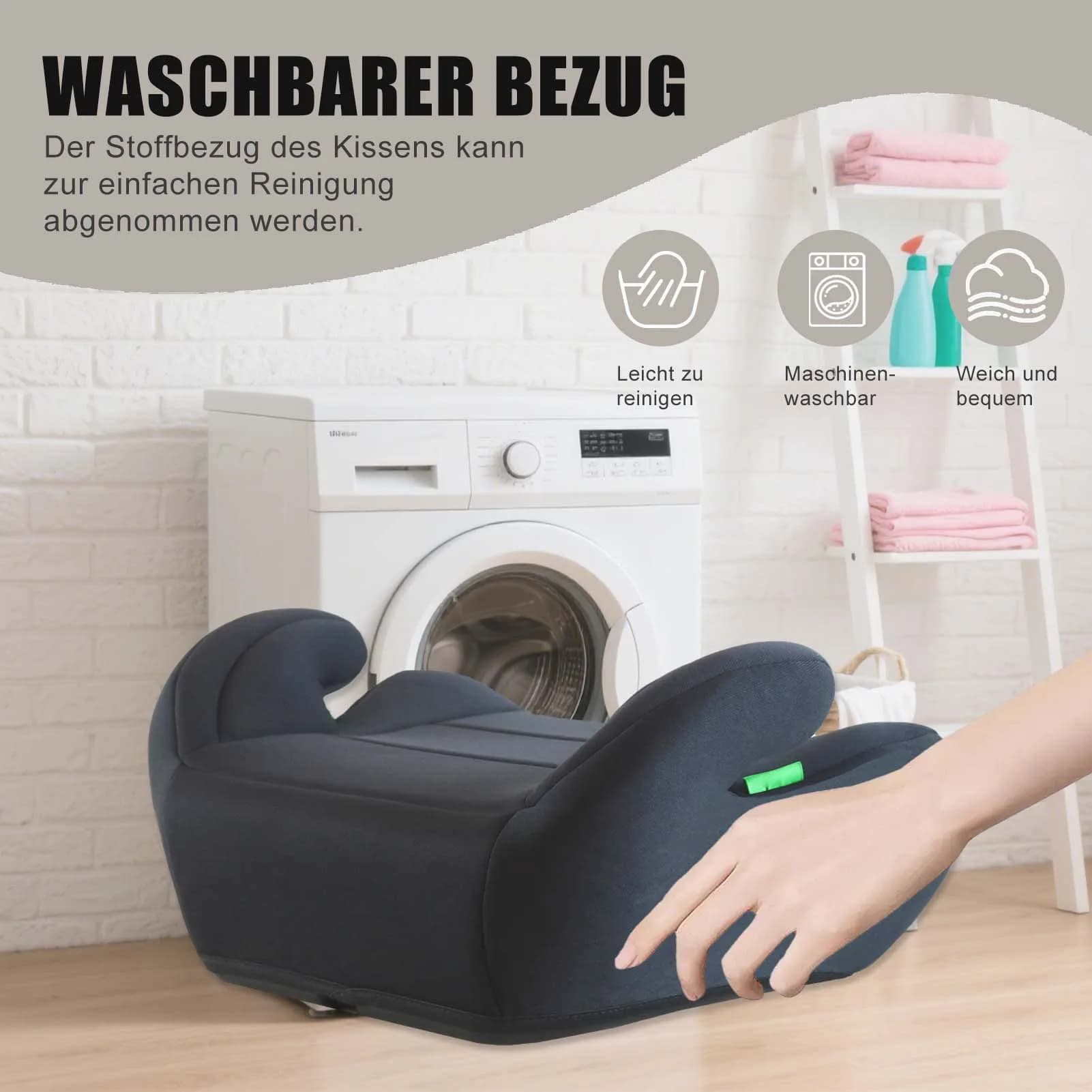 Siège rehausseur de sécurité pour enfant, conforme à la norme I-Size Un Ece R129/03, harnais de sécu