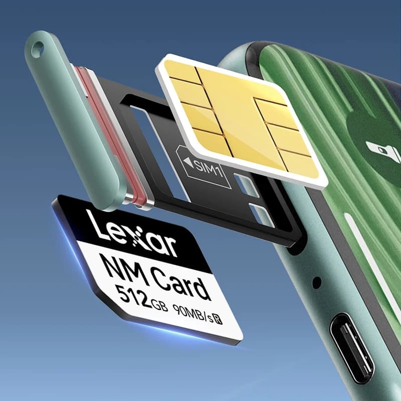 100% carte d'origine Lexar NM 256GB 128GB carte mémoire vitesse de lecture jusqu'à 90 mo/s Nano Micr