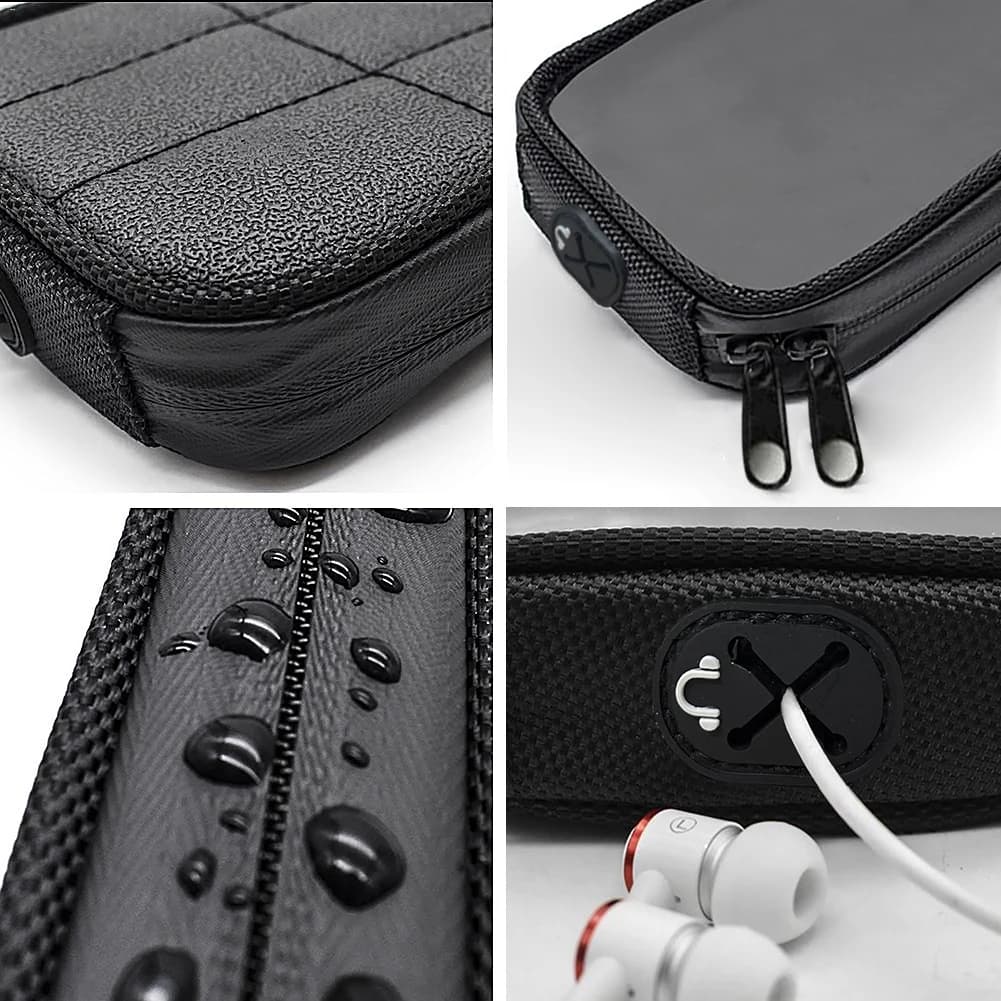 Sac de réservoir de carburant universel pour moto, sac Transparent magnétique pour réservoir de carb