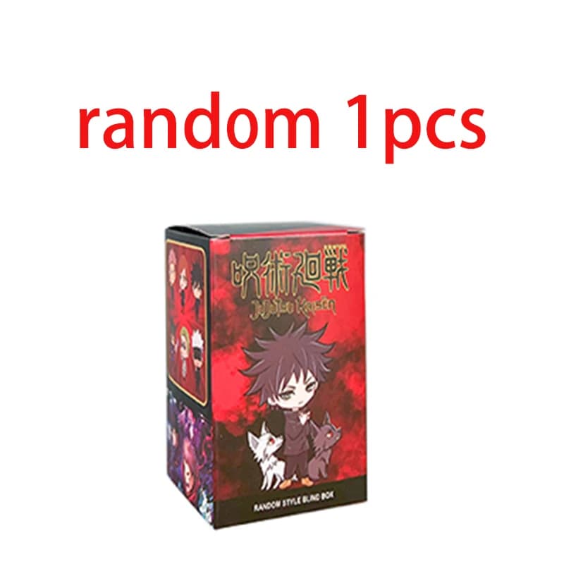7 pièces/ensemble couché Style Anime Jujutsu Kaisen Mini Figure jouets Satoru Gojo Mini mignon Gk PV