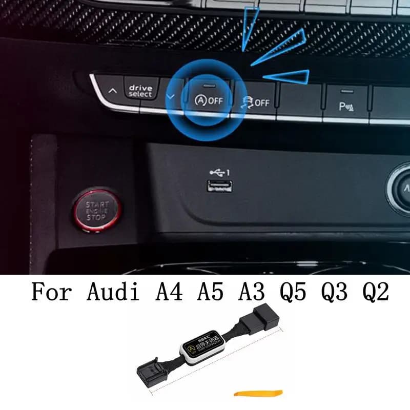 Système de démarrage et arrêt automatique pour voiture, dispositif de contrôle, capteur pour Audi A4
