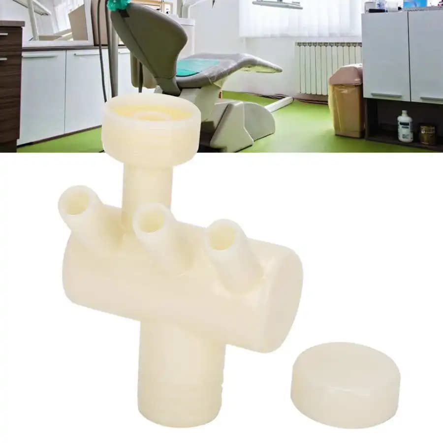 Tuyau de vidange dentaire, adaptateur de Valve à trois voies, fournitures de chaise dentaire, access