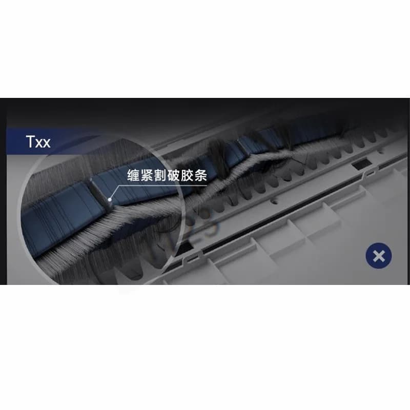 Dreame – brosse à rouleau Anti-emmêlement pour cheveux, coupe originale, X40 Ultra X40 Por L10s Pro 