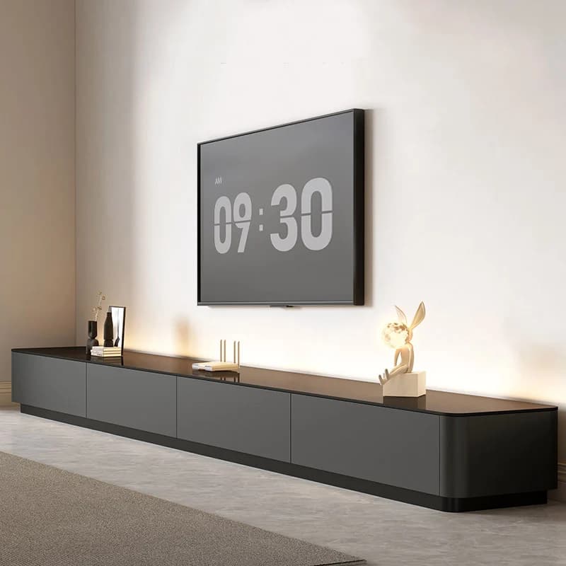 Armoire de rangement TV design de luxe, mobilier de salon, nordique, vintage, proximité, égouts, per