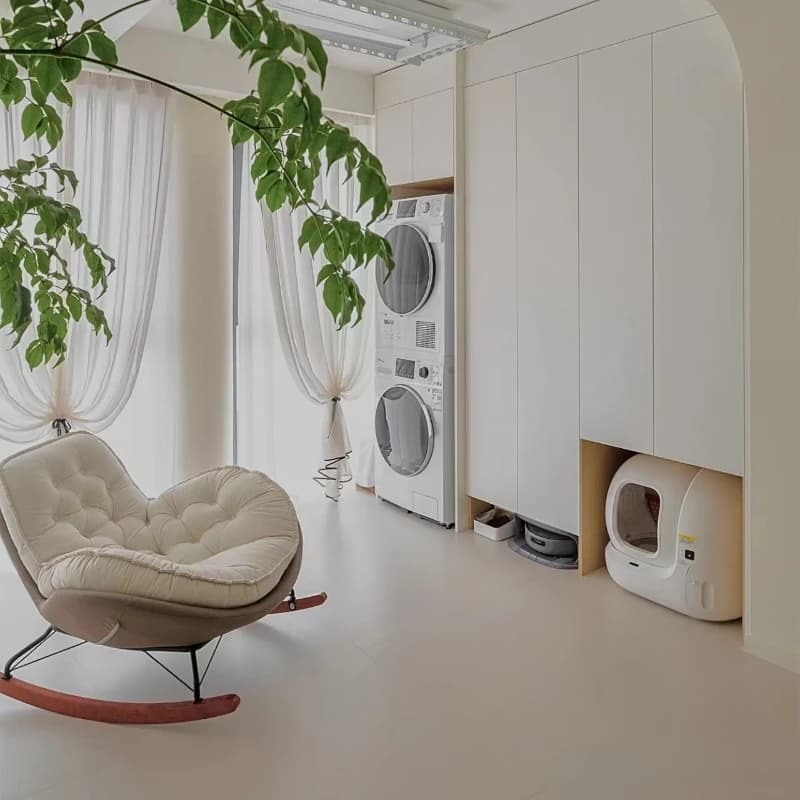 Chaise à bascule pingouin minimaliste moderne, chaise longue, chaise de loisirs, salon, luxe, nid d'
