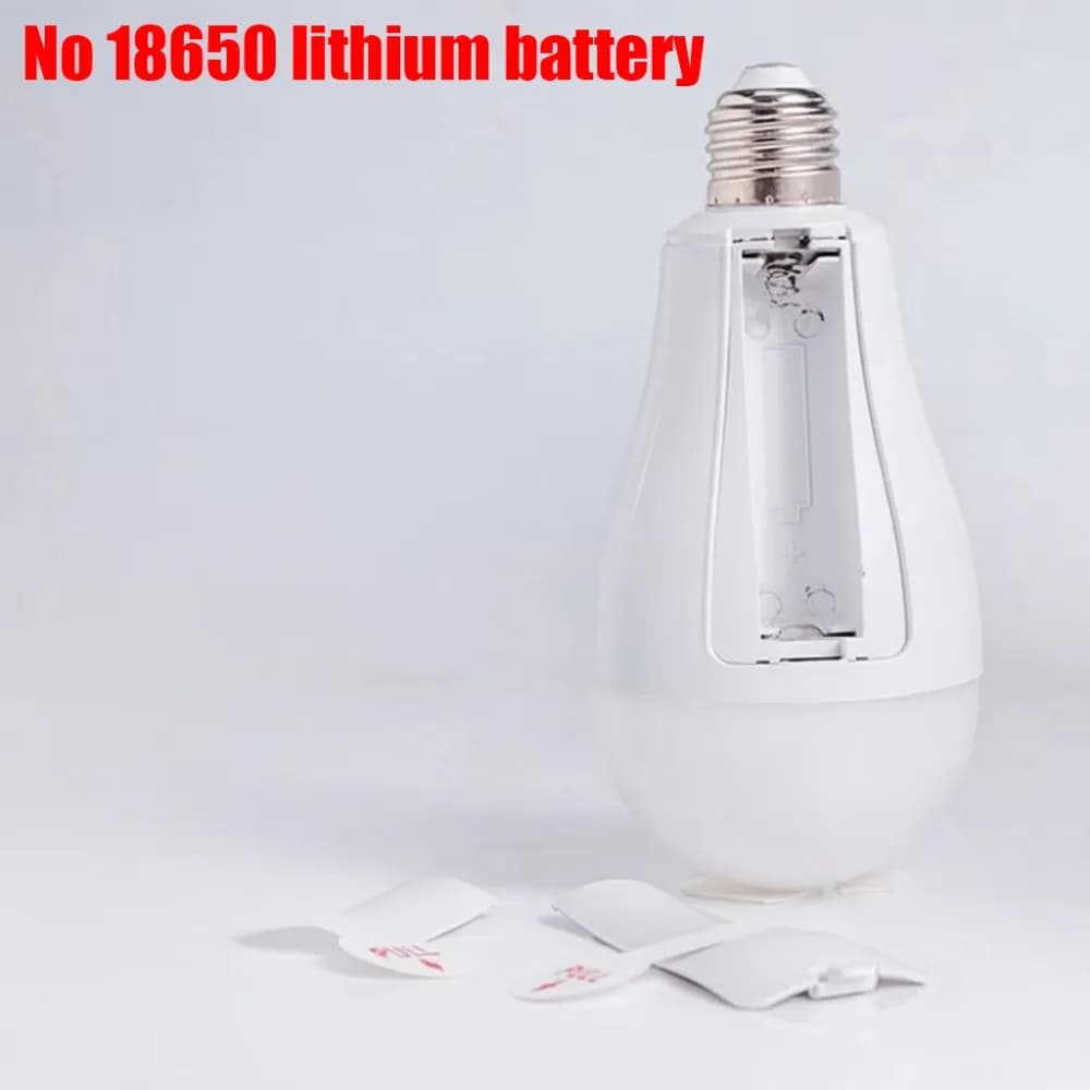 Nouvelle ampoule LED sans scintillement, portable, 20W, ampoule d'urgence LED, pour la maison, sans 