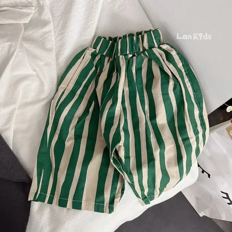 Short doux et respirant pour bébés garçons et filles, pantalon rayé décontracté pour enfants, longue