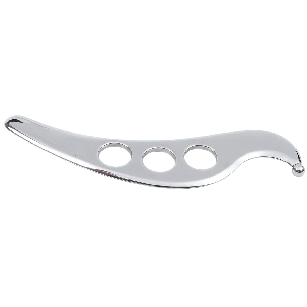 Outil de masseur de plaque Gua Sha Guasha en acier inoxydable, grattoir de thérapie fongique, machin
