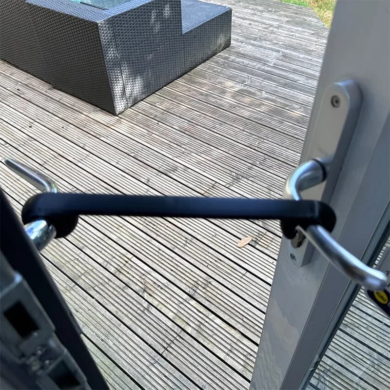 Limiteur de ventilation pour porte et fenêtre, support de ventilation pour porte de balcon, crochet 