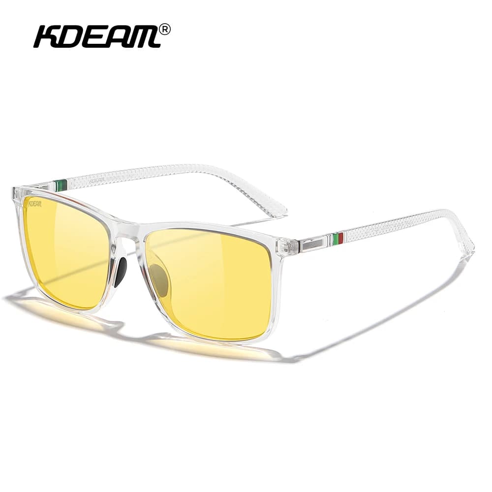 KDEAM 6.18 pouces largeur de monture Extra grande taille lunettes de soleil polarisées pour hommes f