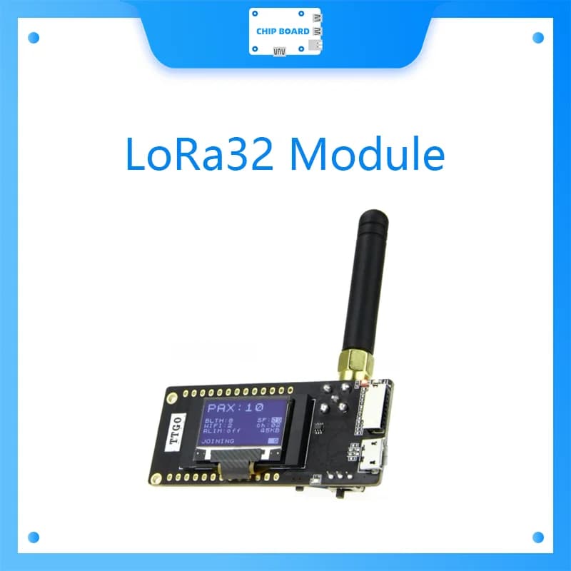LoRa32 V2.1 _ 1.6 Version 433/868/915Mhz ESP32 LoRa OLED 0.96 Pouces Carte SD Bluetooth WIFI Technol
