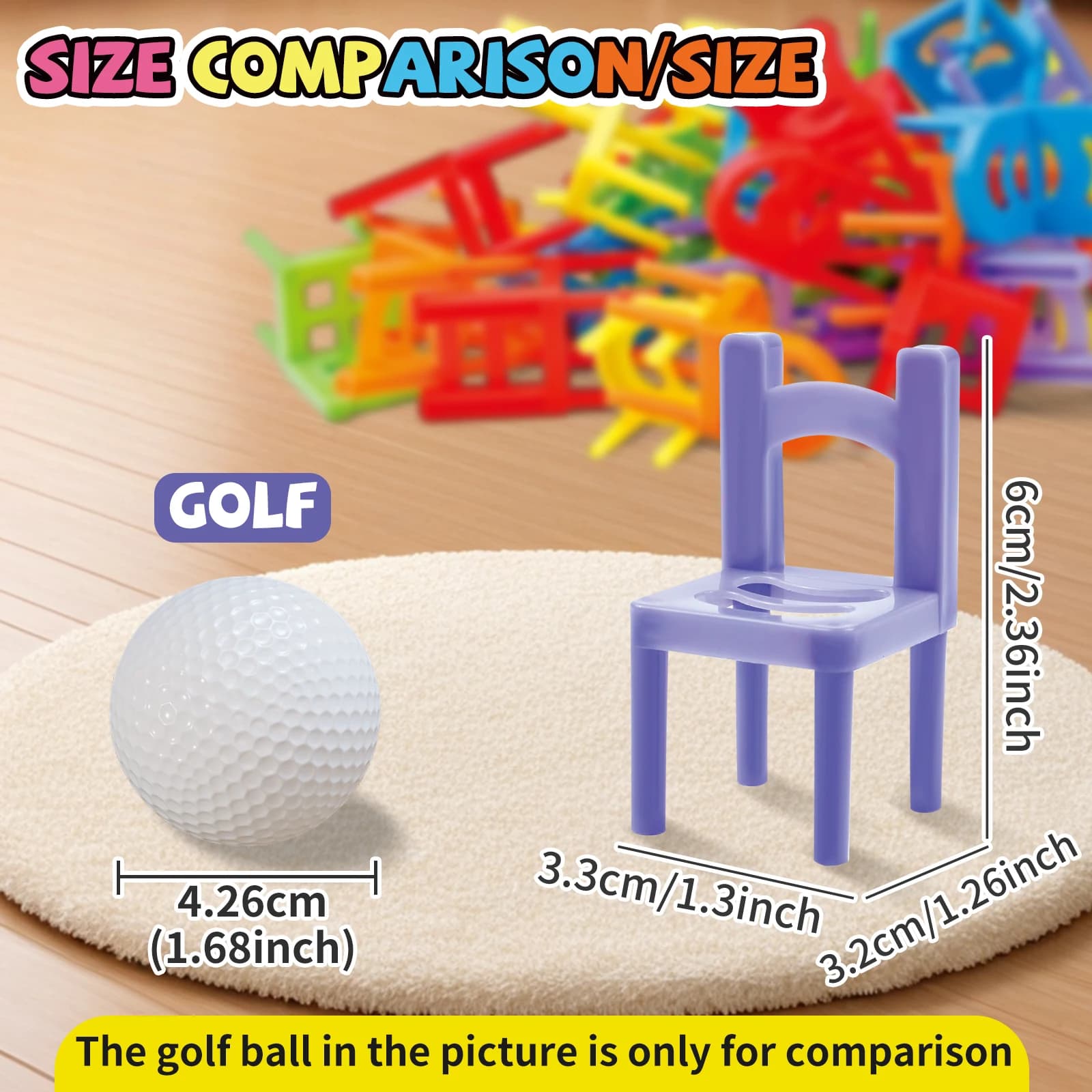 Jouets éducatifs, ensemble de jouets empilables pour chaises, blocs de construction, chaises empilab