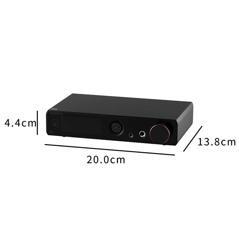 TOPPING L70 amplificateur de casque NFCA entièrement équilibré 4 broches XLR/4.4 équilibré/6.35mm SE