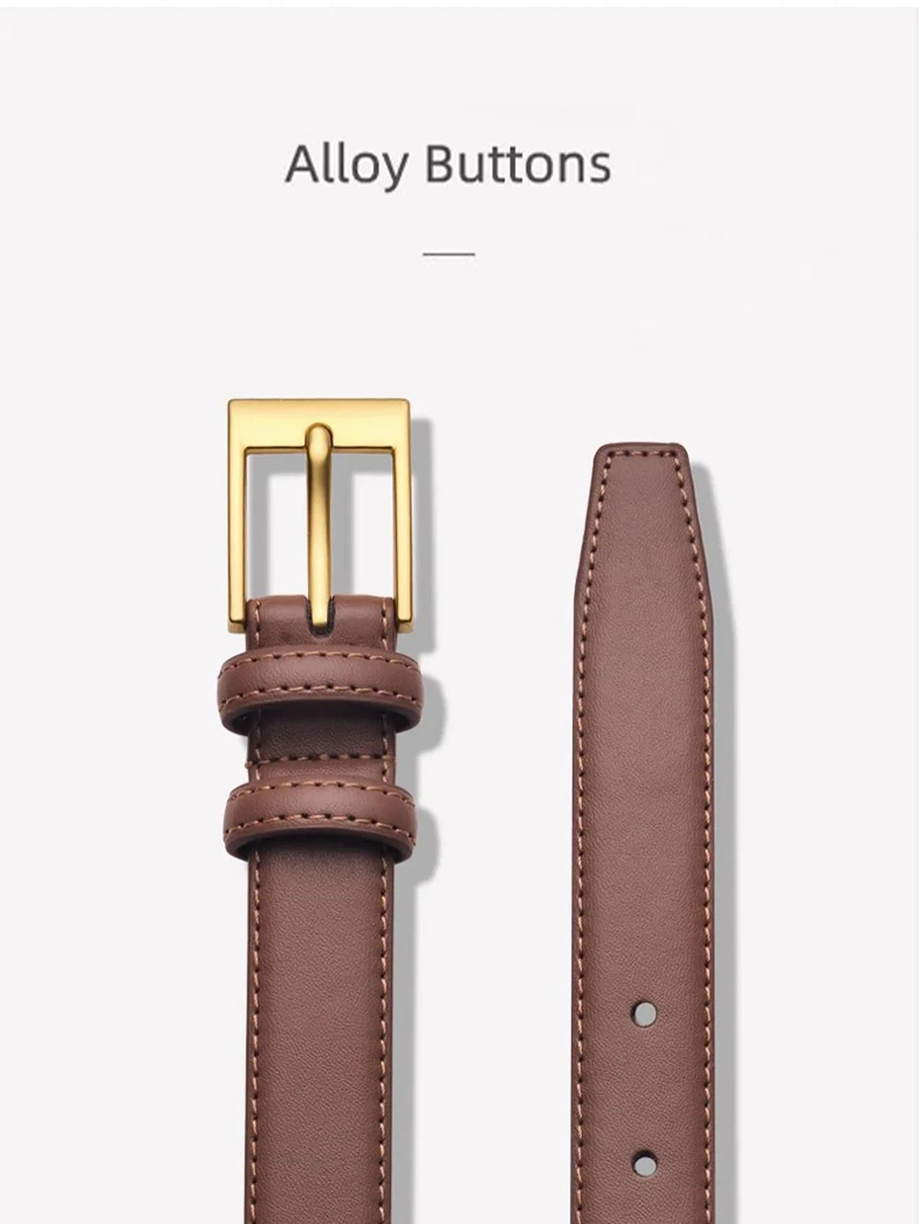 Ceinture femme mode haute qualité boucle ardillon ceinture véritable luxe souple ceinture en cuir PU