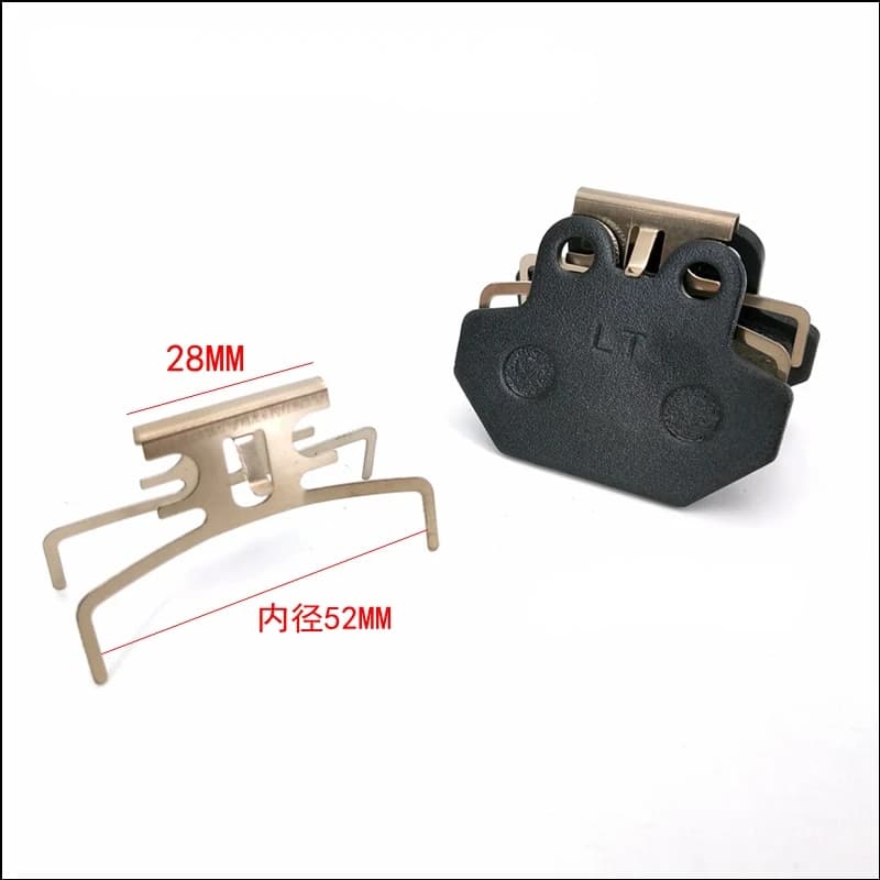 Étrier de frein à disque pour moto, 1 pièce, plaquette de frein à ressort, séparateur automatique, S