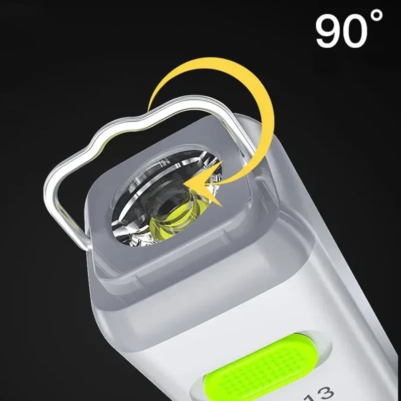 Mini lampe de poche LED aste par USB, lampes de poche, lumière de secours, petite torche, lampe de p